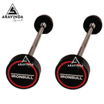 IRONBULL Urethane Coated Straight Barbell 30 KG