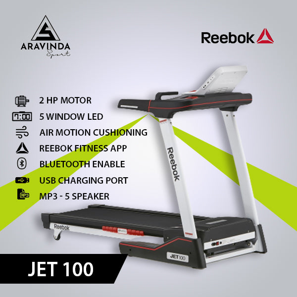 Reebok Treadmill Jet 100 – Aravinda Sport