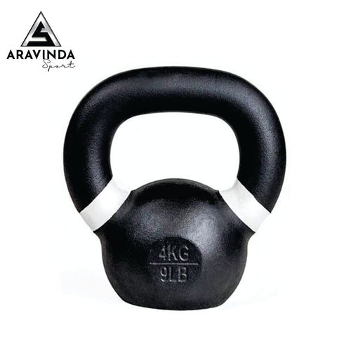 IRONBULL Gravity Cast Iron Kettlebell with Color Band 4 Kg