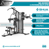 SHUA 3 Station Home Gym SH-G5203