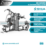 SHUA 4 Station Home Gym SH-G5205