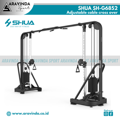 SHUA Adjustable Cable Cross Over SH-G6852