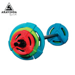 LIVEPRO Studio Rubber Barbell Set 20 KG