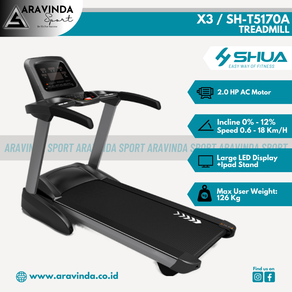 Shua x3 treadmill sale